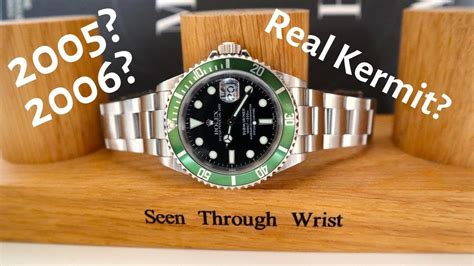 rolex kermit serial number